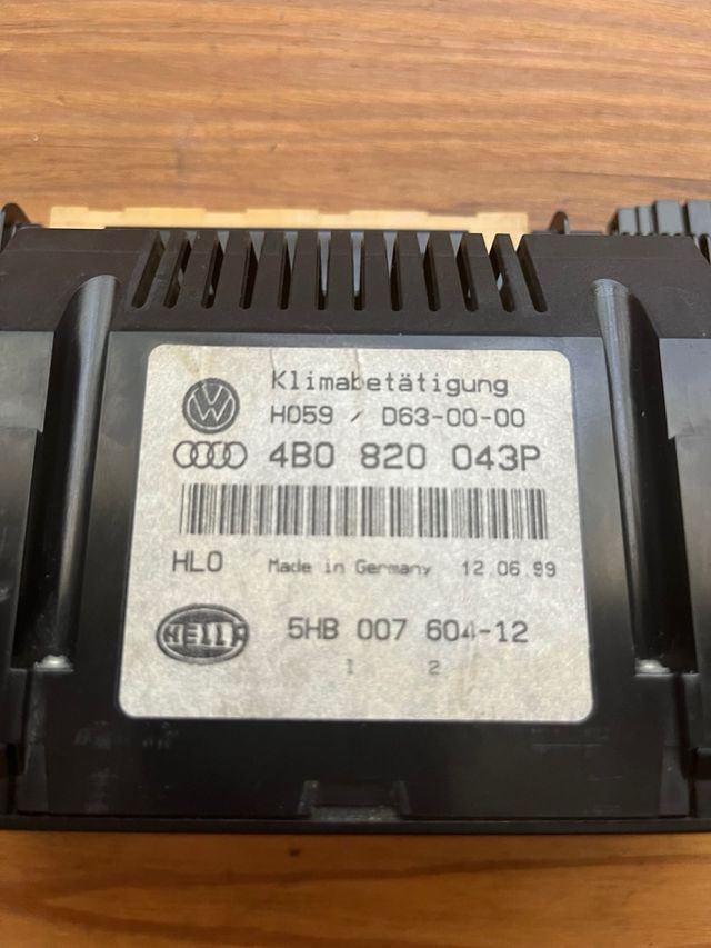 Climatizador audi A6