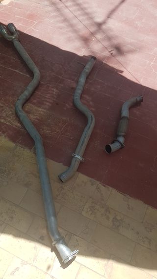 Escape recto + downpipe BMW E46 330Cd