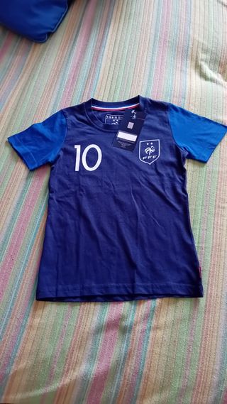 Camiseta Mbappe Francia 6Años