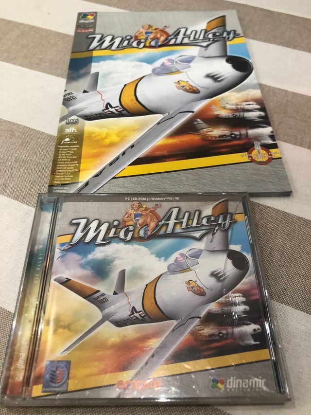 MIG ALLEY SIMULADOR DINAMIC TODO PC CDROM ESPAÑOL