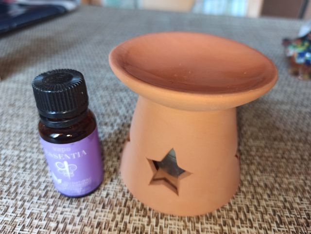 Set olio essenziale Lavanda più bracere 