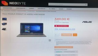 ASUS X540L + MALETÍN TARGUS