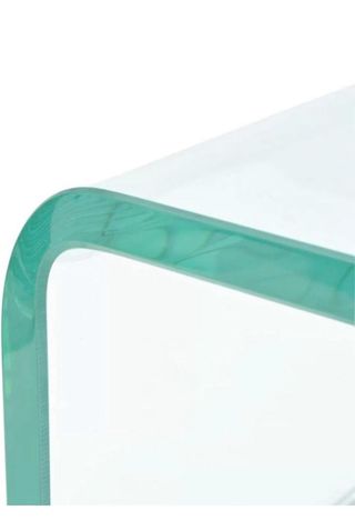 Elevador TV de vidrio transparente 100x30x13