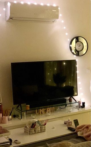 Elevador TV de vidrio transparente 100x30x13