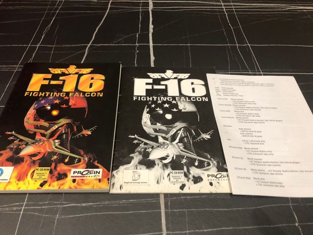 MANUAL F16 FIGHTING FALCON PROEIN SOLO MANUAL PC