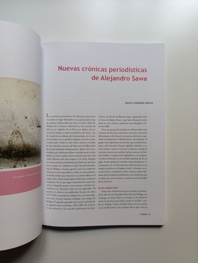 Alejandro Sawa y el fin de siglo.