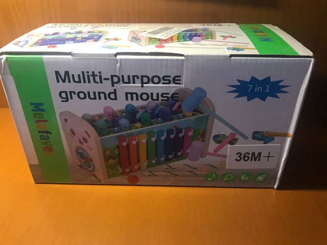 Juego infantil 7 en 1 +36 meses. Nuevo sin abrir