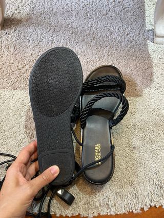 Sandalias negras Michael Kors