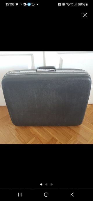 MALETA "VINTAGE" MEDIANA, MARCA "SAMSONITE"