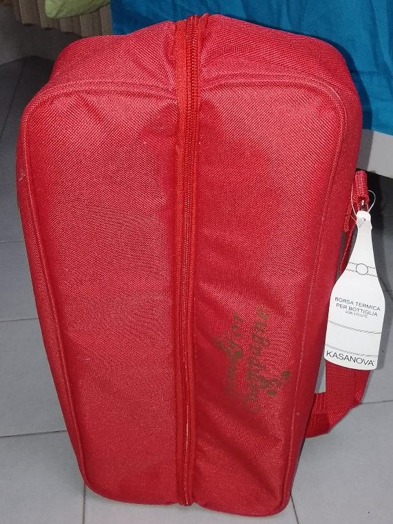 Kasanova - Borsa Termica portabottiglia con 2 Flut