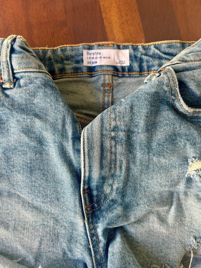 Pantalón corto vaquero