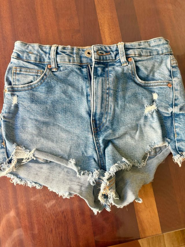 Pantalón corto vaquero