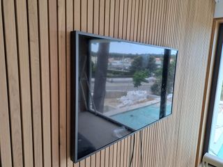 Montagem suporte de tv