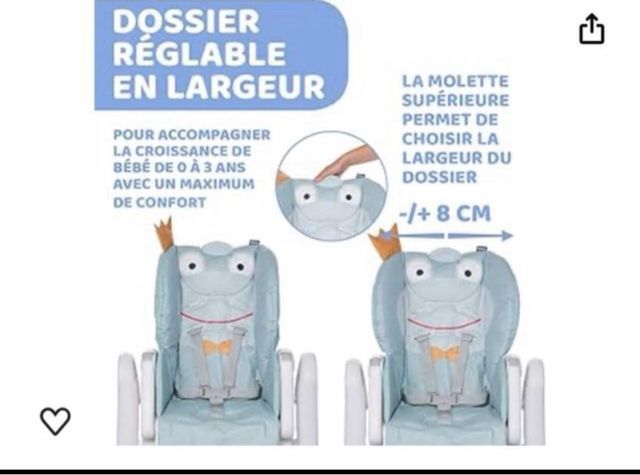 Trona Polly2start, Marca Chicco