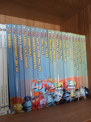 Libros de los Lunnis en ingles