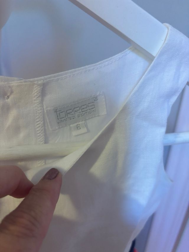 Vestido de tirantes con fajin