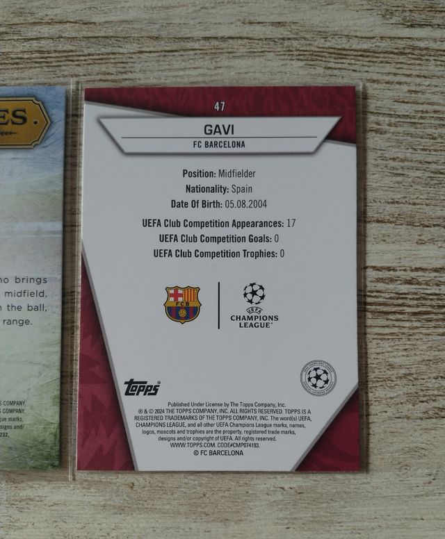 GAVI SHOWPIECES & COMMON SUPERSTARS 2024