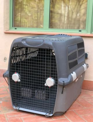 Trasportín para perros /Cargo Dog Carrier Gray XL