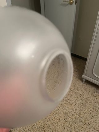 Conjunto lampara techo y de mesa