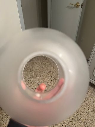 Conjunto lampara techo y de mesa