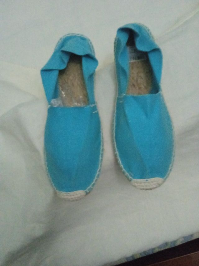 Zapatillas esparteñas de chica