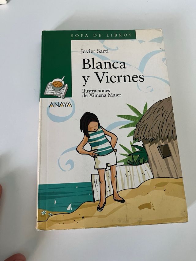 Libro blanca y viernes