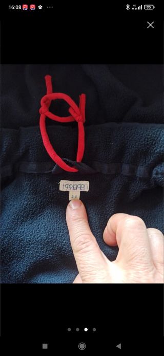 Chamarra niña marca gocco talla 3-4 años