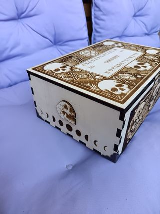 Porta oggetti esoterici, scrigno Ouija