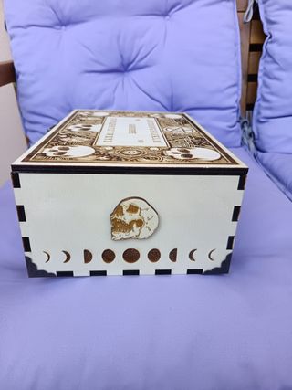 Porta oggetti esoterici, scrigno Ouija