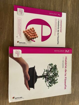 Llibre Història de la Filosofia 2n batx