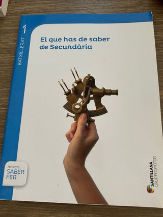 Llibret matemàtiques 1r batxillerat