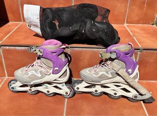 Patines con proteccion