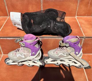Patines con proteccion
