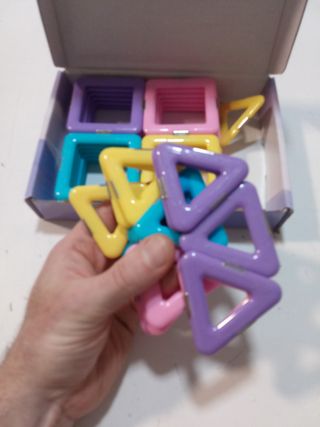 Costruzioni Magnetiche 40 Pezzi Educativo Montesso