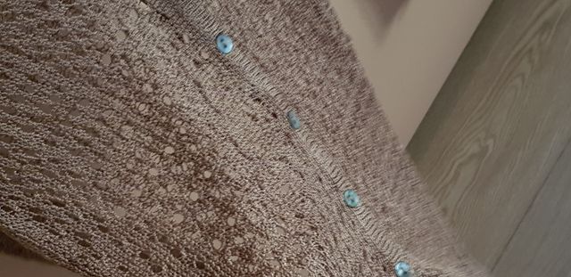 Cardigan estivo Mango tg XS/S a rete di viscosa