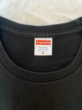 Camiseta Supreme Negra
