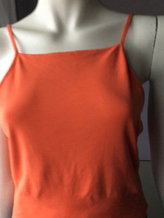 Top Naranja con tirantes Tintoretto