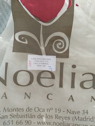 Vestido Comunión niña 