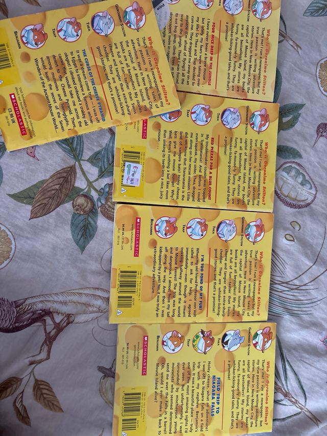 Libros Geronimo Stilton en ingles