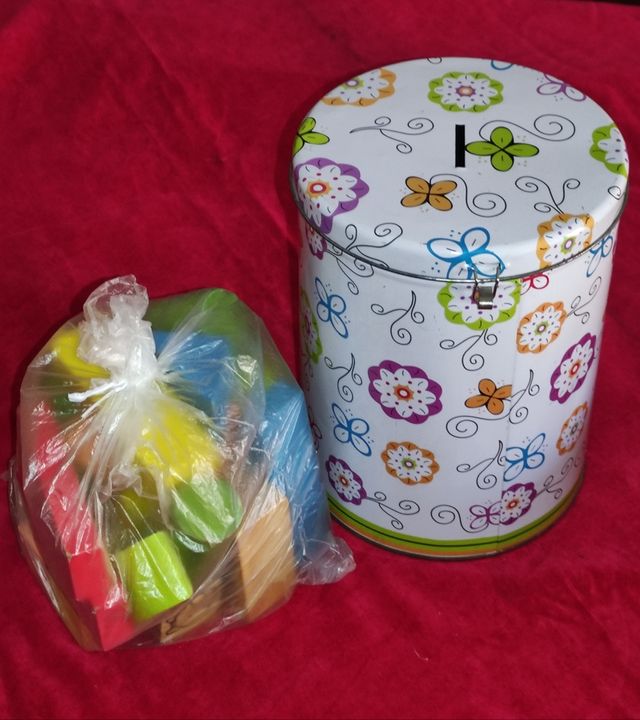 Juego de bloques de madera