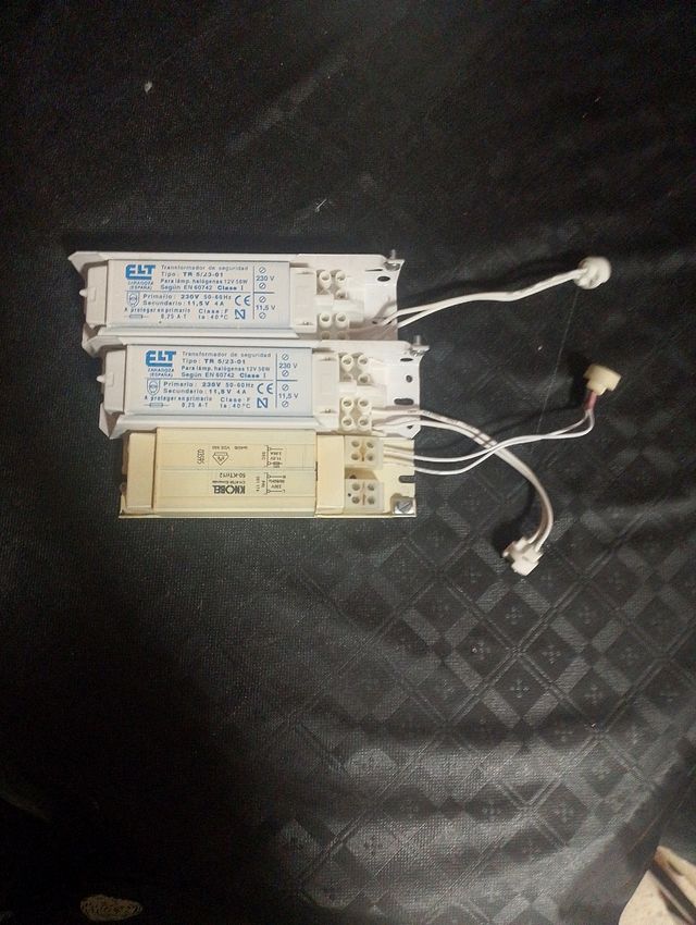 Transformadores de seguridad luces techo