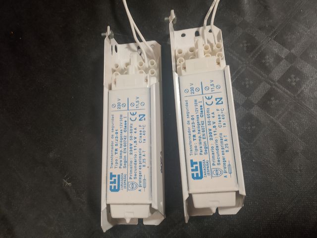 Transformadores de seguridad luces techo