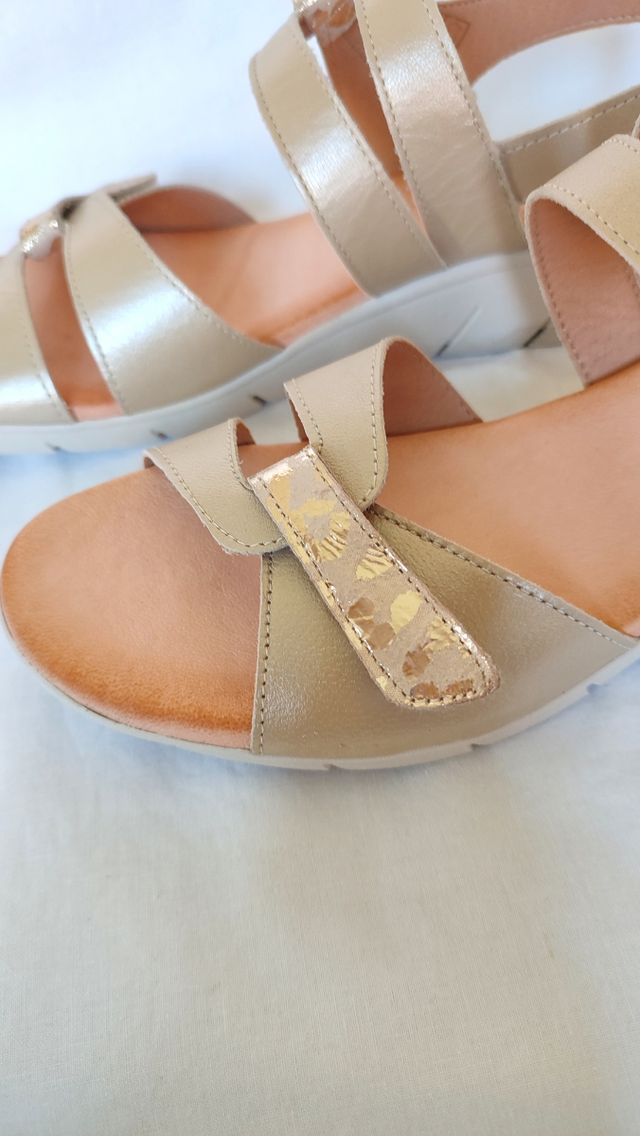 Sandalias españolas de piel talla 41