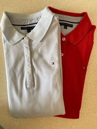 Polos tommy hilfiger manga larga T.M mujer 