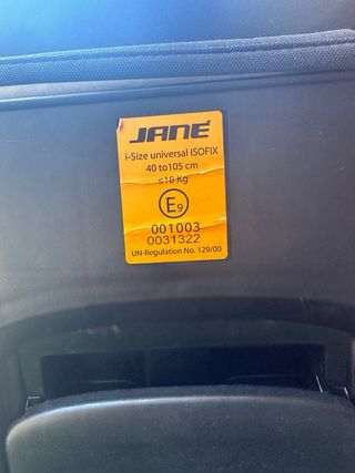 SILLA JANÉ GRAVITY GIRATORIA 360° ISOFIX