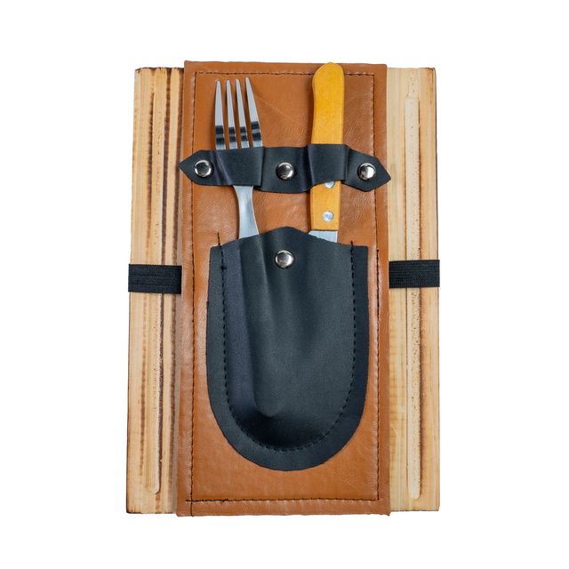 Set de asado portatablita