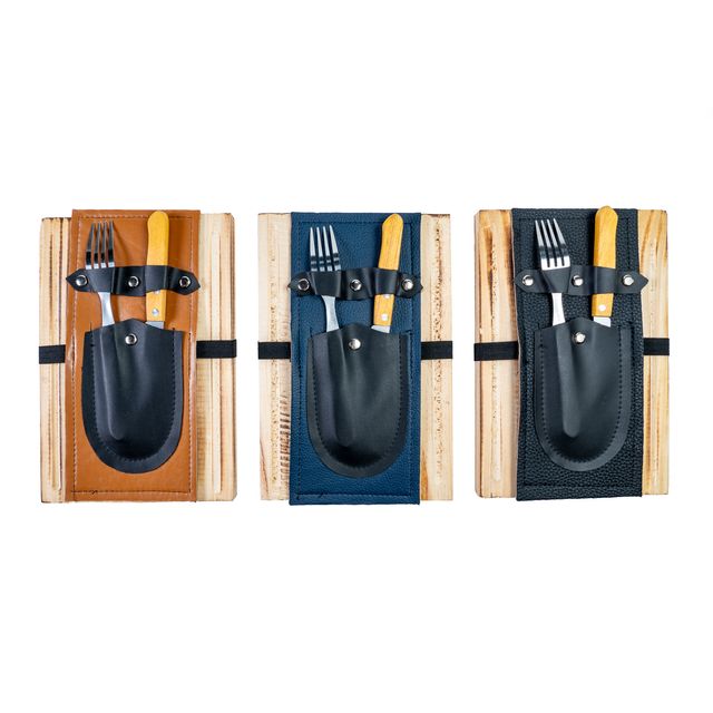 Set de asado portatablita