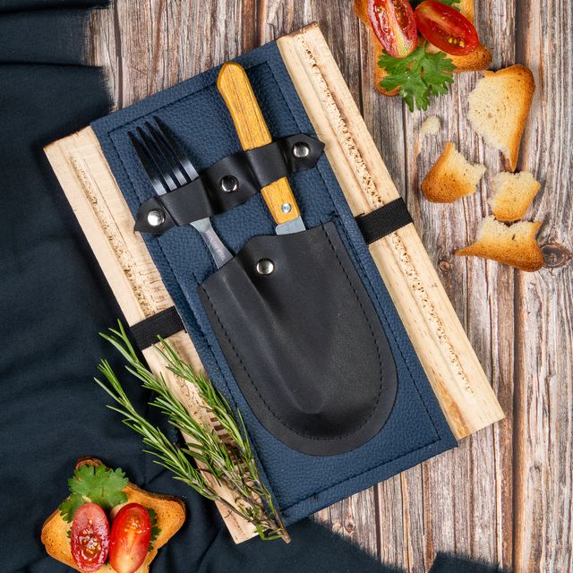 Set de asado portatablita