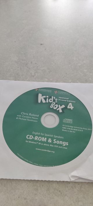 Libro Inglés 4º Primaria