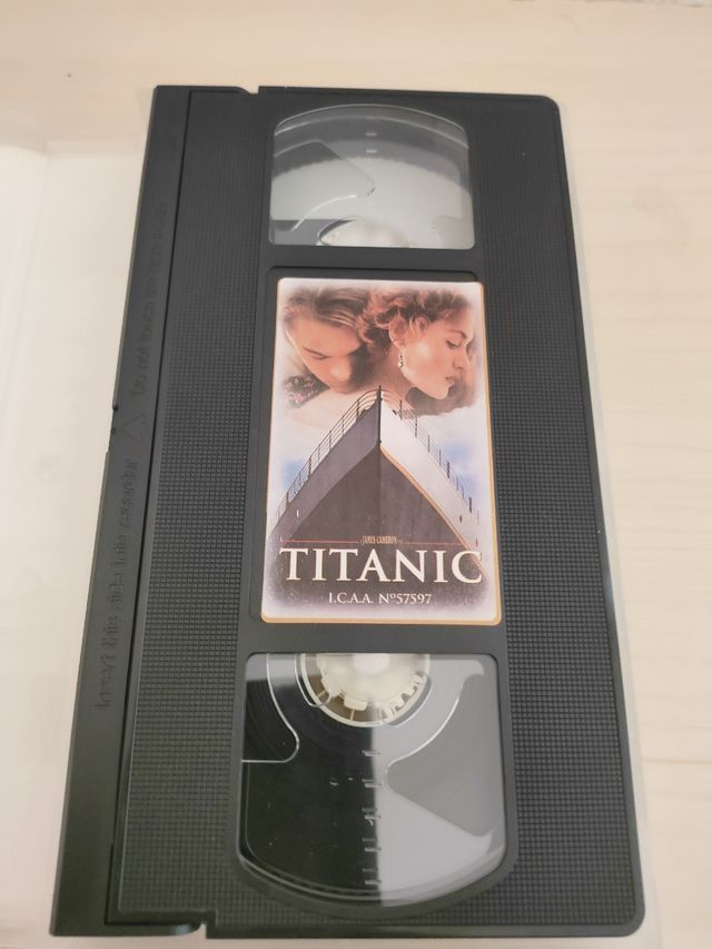 PELÍCULA TITANIC VHS